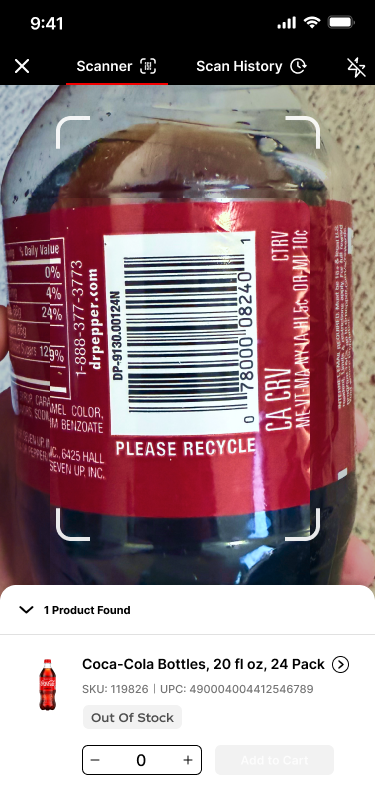 Product - Out of Stock